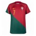 Portugal Cristiano Ronaldo #7 Voetbalkleding Thuisshirt WK 2022 Korte Mouwen